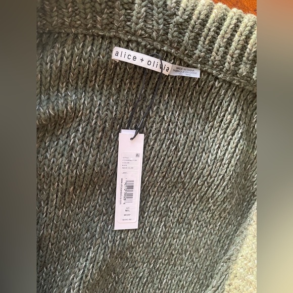 Alice + Olivia Cardigan…NWT - Picture 4 of 4